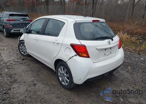 2016 Toyota Yaris Le z USA, uszkodzony, nr VIN VNKKTUD31GA059260